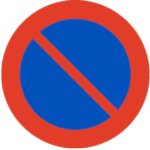 Picture of a no parking sign